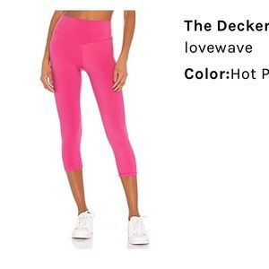 Lovewave hot pink yoga pants - Size Small